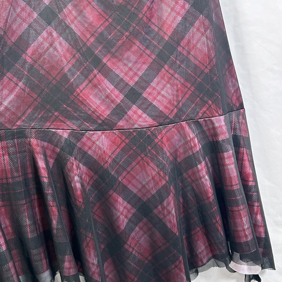 Delia*s Dolls Kill Dress Y2K 90s Skater Grunge Short Sheer Babydoll New Tags XXL - Picture 6 of 16